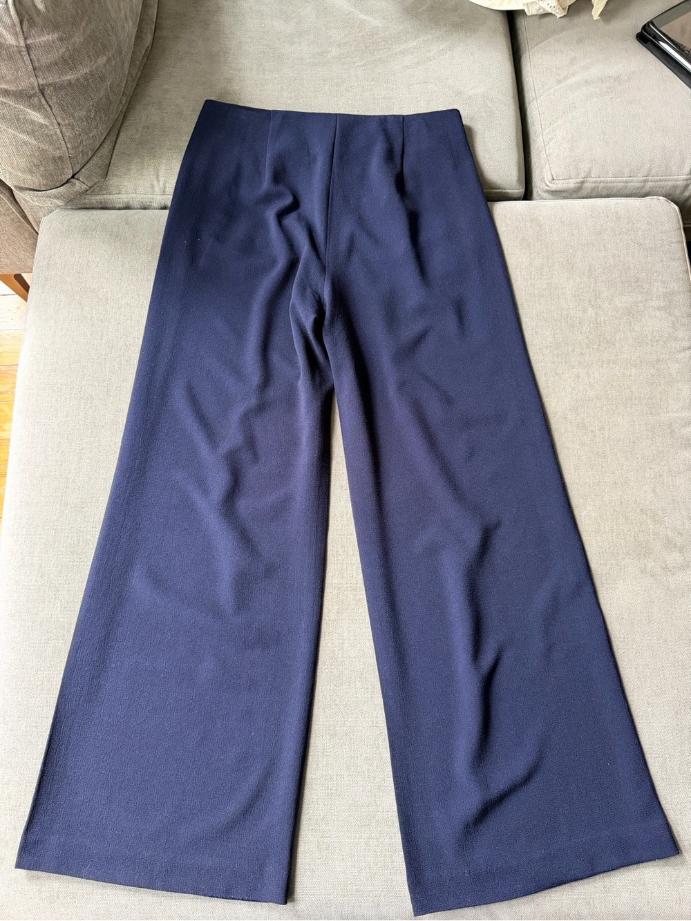 Tyler Boe Wide‎ Leg Pants Navy 10 - Picture 7 of 7